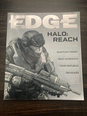EDGE Video Game Magazine Issue Halo Reach Cover Issue 211 February 2010 Rare